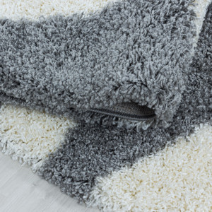 Covor Tango Gri 120x120 cm - Img 3