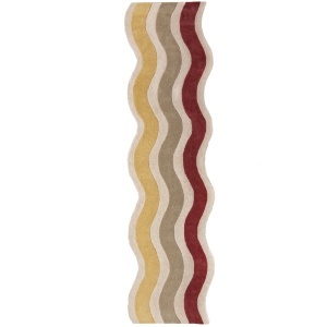 Covor traversa Cascade Wool Mov 80x300 cm - Img 5