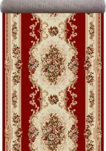 Covor Traversa, Lotos, Rosu, 80x700 cm, Delta Lotos 574 210 - Img 2