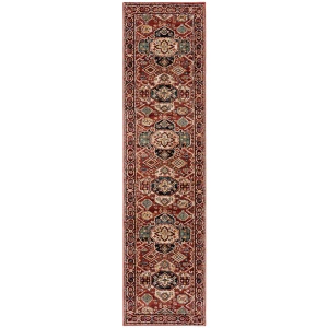 Covor traversa Sincerity Royale Gillingham Rosu 66X300 cm, Flair Rugs - Img 2