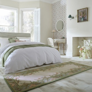 Covor traversa Verona Floral Wool Multicolor 80x300 cm