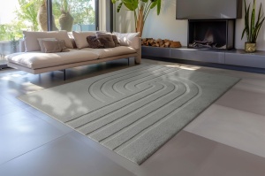 Covor Zen Deluxe Gri 160x230 cm - Img 3