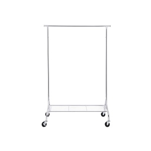 Cuier pe roti Songmics Argintiu 102x39x6.5 cm