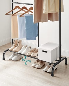 Cuier, Songmics, Negru, 105×50×195 cm - Img 5