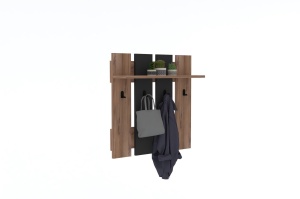 Cuier suspendat Mita Nuc 70x70x18 cm - Img 2