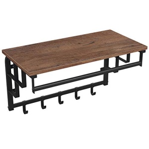 Cuier, Vasagle, Negru, 66x30x27 cm - Img 2