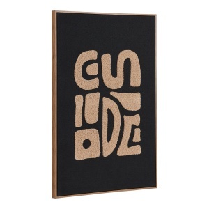 Decoratiune de perete, Natural , 2.5x50x70 cm - Img 4