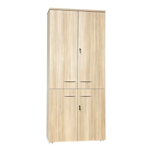 Dulap birou Armadi, Bej, 80x40x200 cm - Img 3