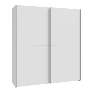 Dulap cu 2 usi Noez I Alb 170.5x61x190.5 cm