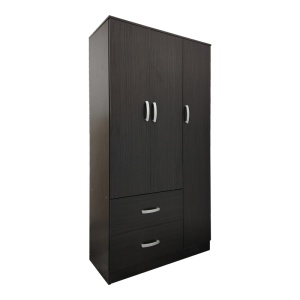 Dulap cu 5 usi, Athos, V25, Wenge, 170x42x240 cm - Img 2