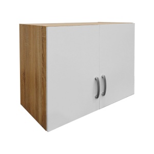 Dulap cu 6 usi, Athos II, V7, Sonoma, 240x42x240 cm - Img 4