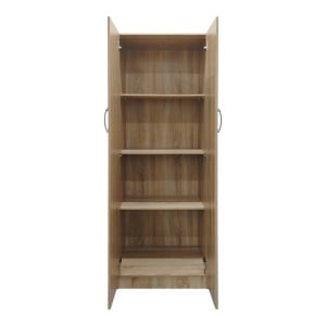Dulap haine cu 2 usi Lego Natural 60x42x180 cm - Img 3