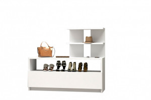 Dulap Pantofi Airy - Alb - Img 3