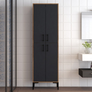 Dulap Pentru Baie Berlina Walnut-Antracit - Img 2