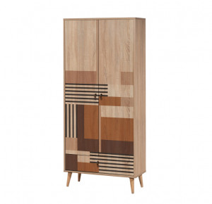 Dulap pentru haine City, Multicolor - Img 2