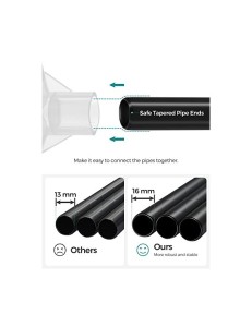 Dulap pliabil, Songmics, 150 x 45 x 175, LSF03H, Negru - Img 6