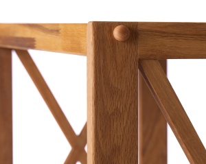 Dulap rafturi X-SHELF, Natural, 30x87x70 cm - Img 4