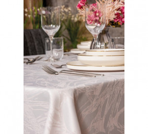Fata de Masa Jacquard Lavinia Lavanda, 155x160 cm - Img 4