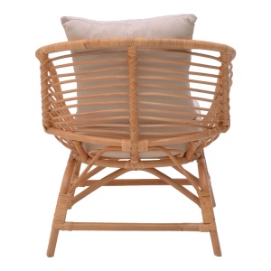 Fotoliu de gradina Caxen Boho Pako World Natural 72x63x75 cm - Img 5
