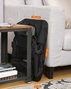Geanta de transport animale, Feandrea, Negru, 70.0x52.0x52.0 cm - Img 7