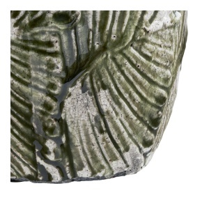 Ghiveci flori decorativ, Verde, 20x20x18.5 cm