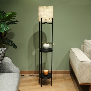 Lampadar AYD-3335 Crem 19x20x140 cm - Img 2