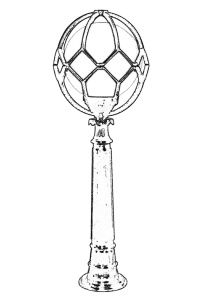 Lampadar de exterior OP Alb 110x35 cm - Img 2