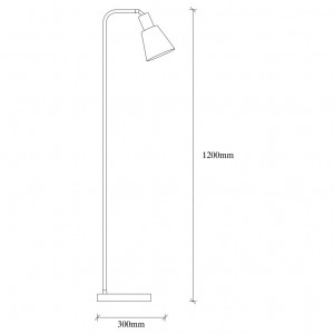 Lampadar Emek - 4086 Negru Vintage - Img 3