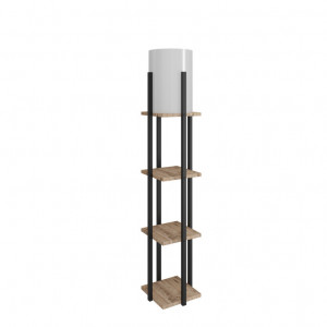 Lampadar Nora SRC Natural Negru - Img 2