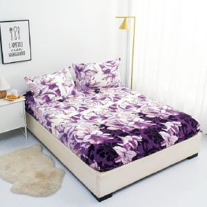 Lenjerie cu elastic 180x200 cm, Lillyac 6 Piese (Cocolino) - Img 3