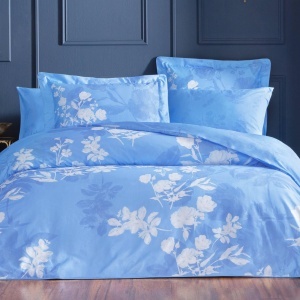 Lenjerie Eunike Blue (Bumbac Egiptean)