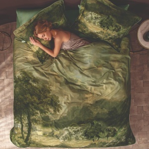 Lenjerie Sauvage Green King Size (Bumbac Egiptean)