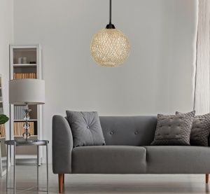 Lustra 190 Negru 22x24x55 cm - Img 2