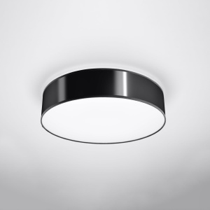 Lustra Arena Negru 45x45x11 cm - Img 2