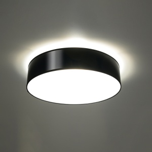 Lustra Arena Negru 55x55x11 cm - Img 3