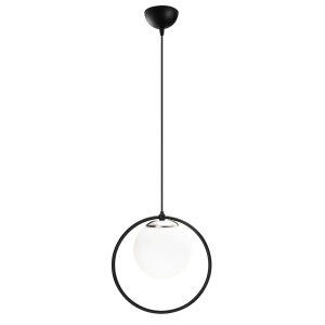 Lustra Dolunay Negru 26x15x126 cm - Img 2
