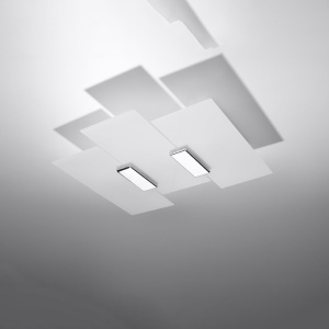 Lustra Fabiano Crom 40x42x7 cm - Img 2