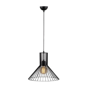 Lustra Fellini Negru 38x38x128 cm - Img 3