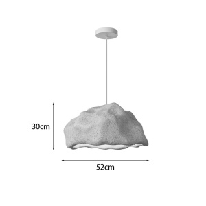 Lustra Gkery Bej 52x52x30 cm - Img 3