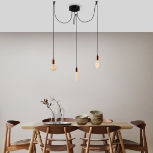 Lustra Kabluni Cupru 96x96x102 cm - Img 2