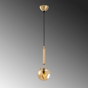 Lustra King Auriu 15x15x49 cm - Img 4
