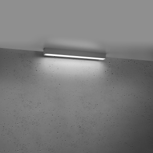 Lustra LED Pinne Gri 4000K 67x6x6 cm - Img 3