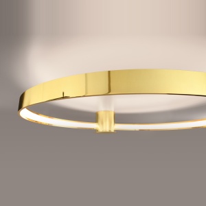 Lustra LED Rio Auriu lucios 3000K 78x87x12.5 cm - Img 5