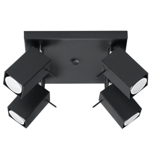 Lustra Merida Negru 25x25x16 cm