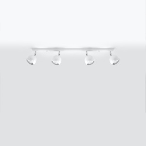 Lustra Oculare Alb 80x10x16 cm - Img 2