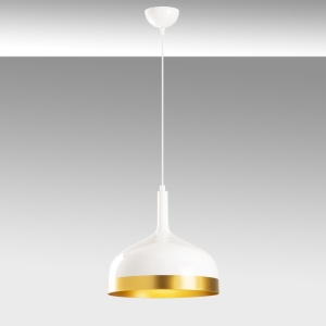 Lustra Saglam Alb 128x30 cm - Img 4