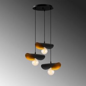 Lustra Sivani Negru 45x106 cm - Img 4