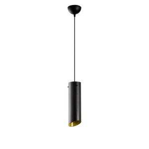 Lustra Sivani Negru 8x8x114 cm - Img 3