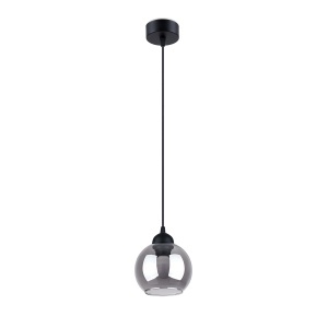 Lustra suspendata Alino Negru 15x15x130 cm