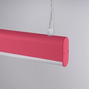 Lustra suspendata LED Farge Roz 4000K 120x8x150 cm - Img 6